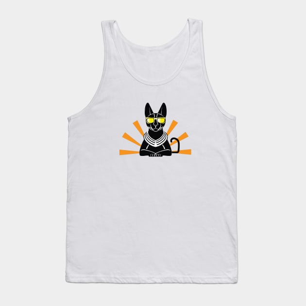 Ancient egyptian cat Tank Top by SkelBunny